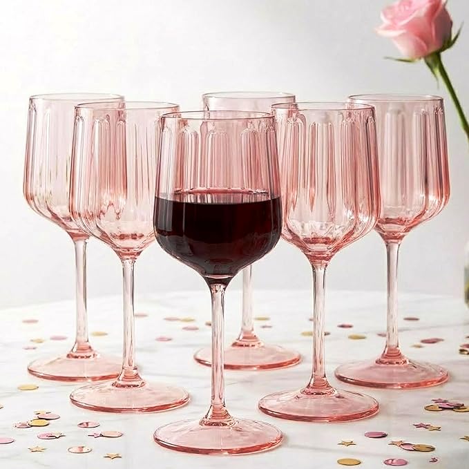 Khen Acrylic Lucia Stemmed Goblets by Khen
