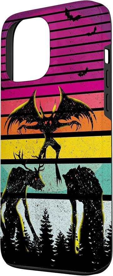 Cryptkin Cute Mothman Cryptid Map Case - Image 2