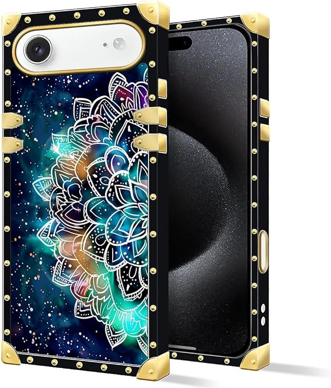 for iPhone 17 Air Case Luxury Golden Decoration - Image 2