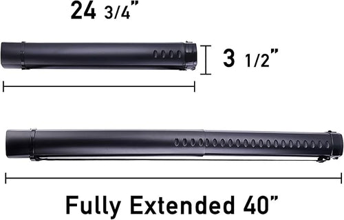 2-Pack Extendable Poster Tubes Expand from 24.5” to 40” - Image 2