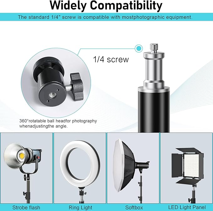 Photography Light Stand, Wedding Outdoor Video Shooting - Image 4
