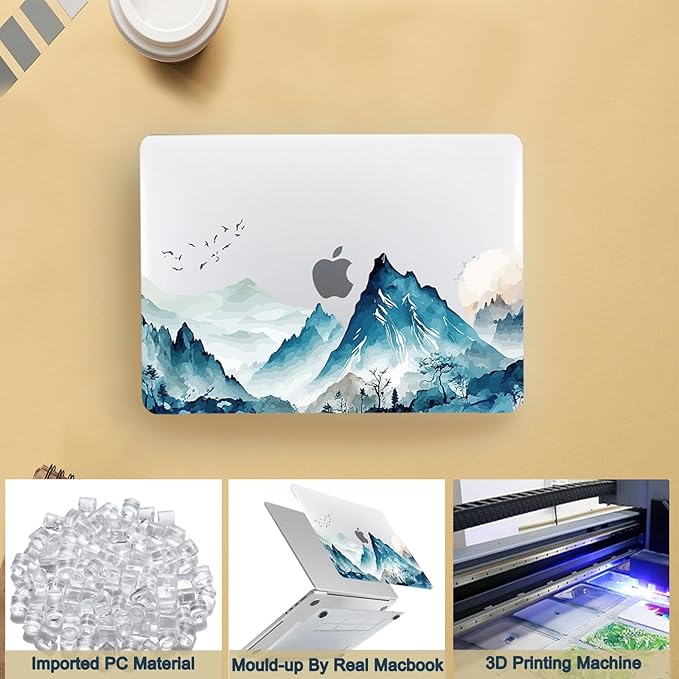 Case for New MacBook Pro 16 inch M4 M3 M2 M1 Pro/Max 2025-2021 Release - Image 4