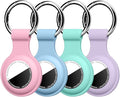 Linsaner Holder for AirTag 2nd Gen & 1st Gen, Silicone Case Keychain Key Ring by Linsaner