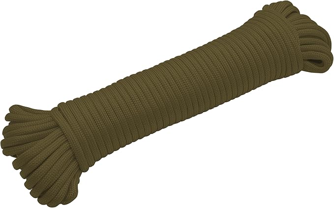 Coghlan's 50 ft Nylon Paracord, Olive Drab- Type III 550 Survival Rope - Image 2