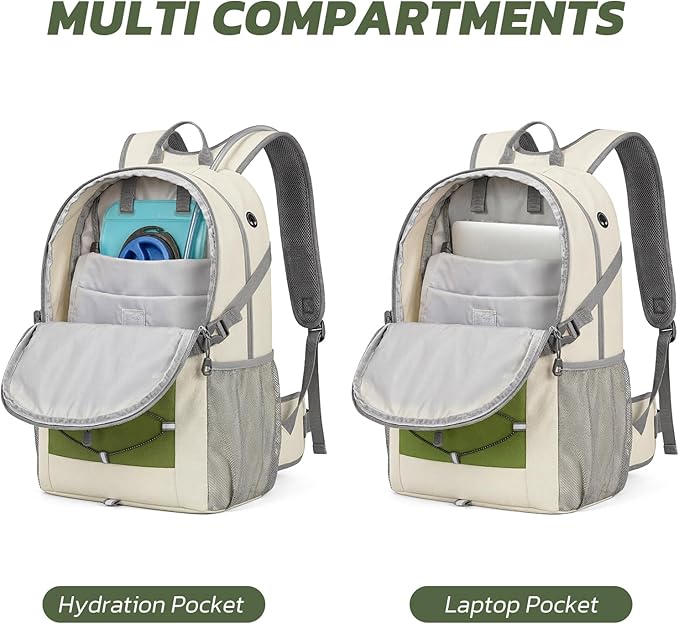 TILYMOL Hiking Travel Backpack for Men Women 25L - Image 5