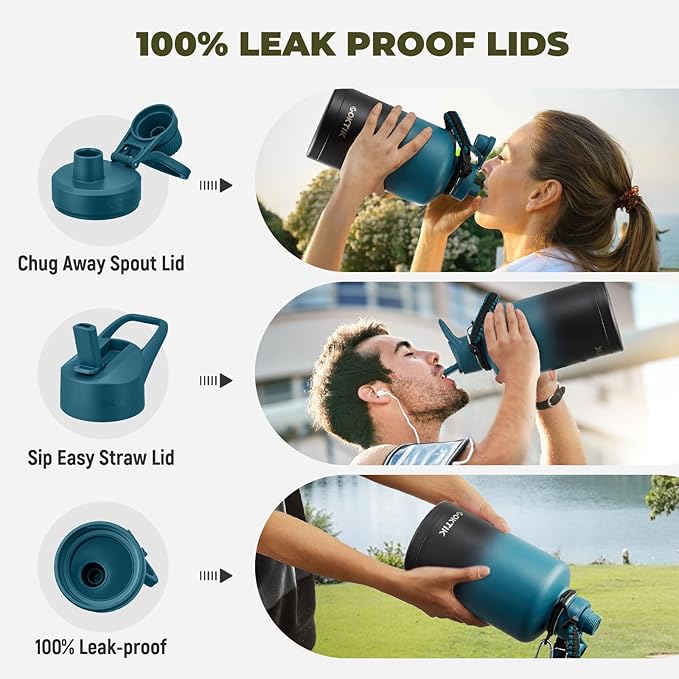 COKTIK 84oz Insulated Water Bottle - Image 6