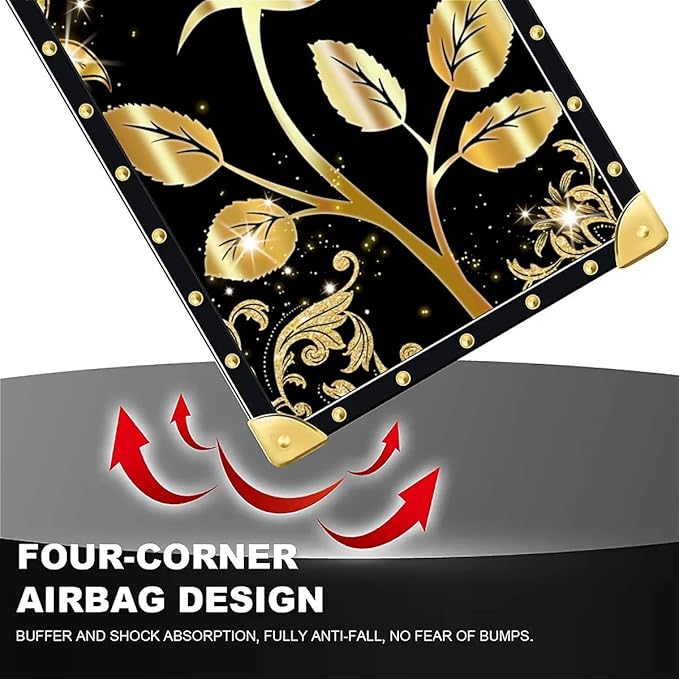 for iPhone 17 Case Luxury Golden Decoration - Image 6