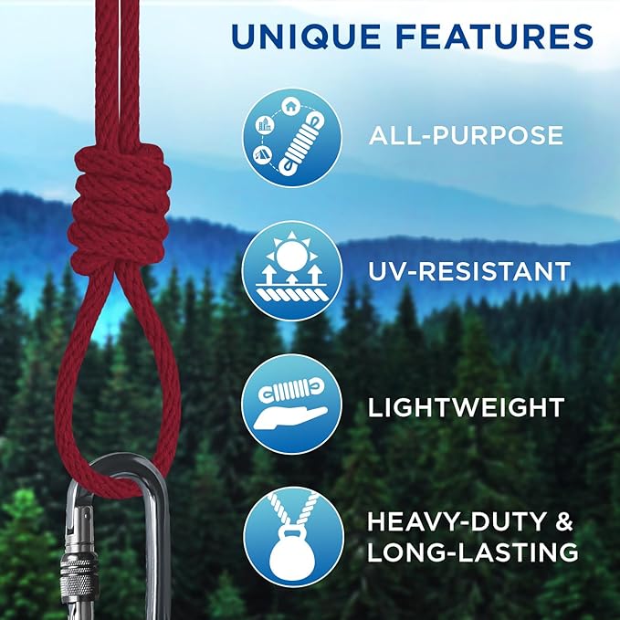 TECEUM Cotton Rope 3/16” – 100 FT – Strong All-Purpose Braided Rope – Natural - Image 4