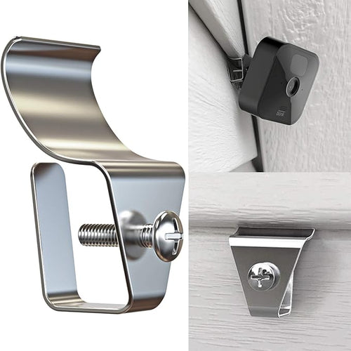 12-Pack Vinyl Siding Hooks for All-New Blink Outdoor Camera, No-Hole Needed by Hibezos