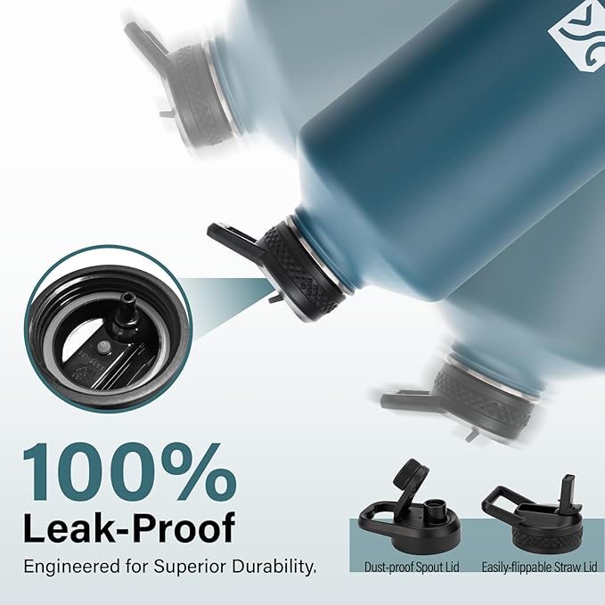 DYSANKY 1 Gallon Water Bottle Insulated | Thickened Stainless Steel Vacuum - Image 6
