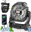 30000mAh Rechargeable Camping Fan by Unknown