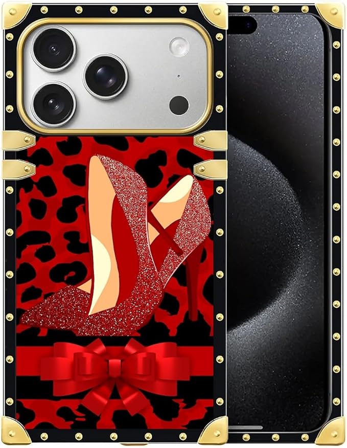 for iPhone 17 Pro Max Case Luxury Golden Decoration by Unknown