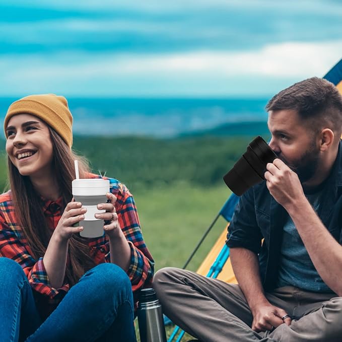 12 OZ Collapsible Travel Cup - Image 8