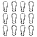304 Stainless Steel Carabiners -2 inch Heavy Duty, Durable & Rust-Free Clips by Outmate