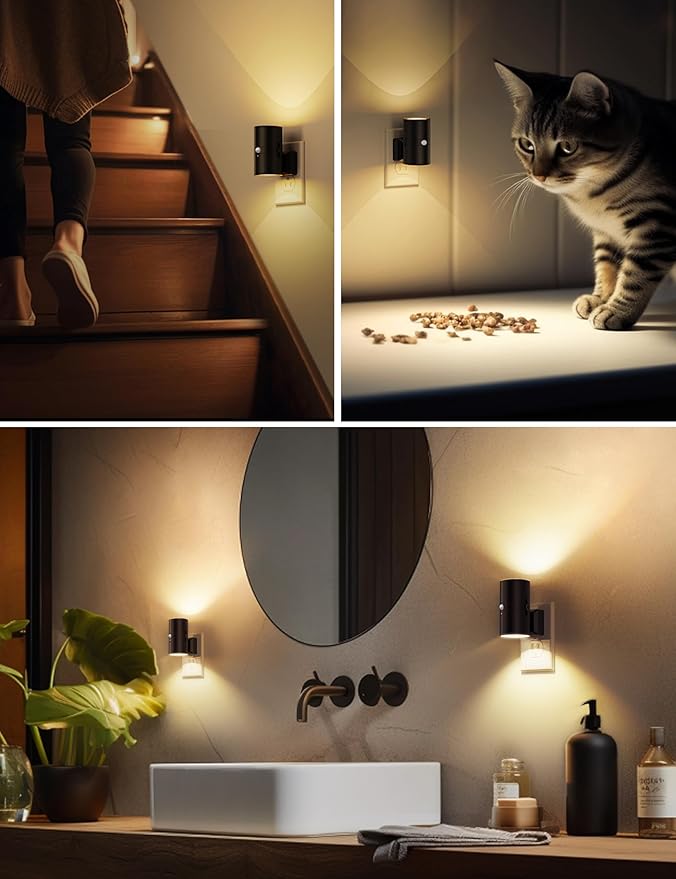 L LOHAS LED Motion Sensor Night Light, Dimmable Night Lights Plug into Wall - Image 5