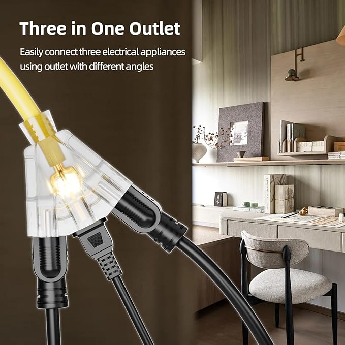 25 FT Outdoor Extension Cord - Image 3