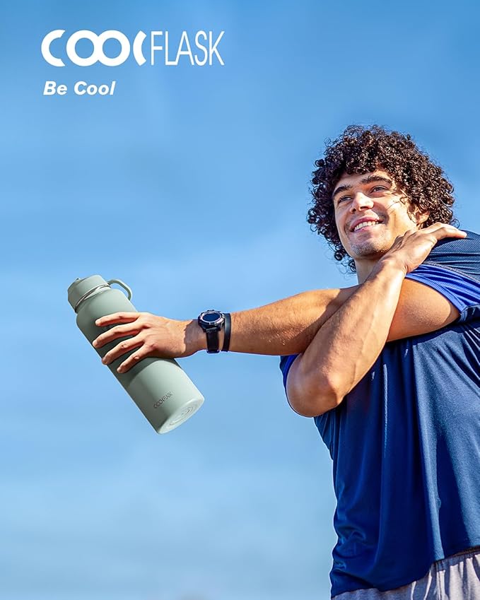 Coolflask Water Bottle 40 oz Insulated - Image 6