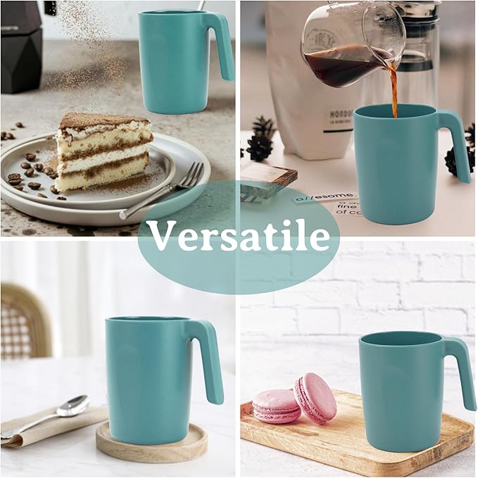 Wrova 16oz Wheat Straw Cups - Image 4