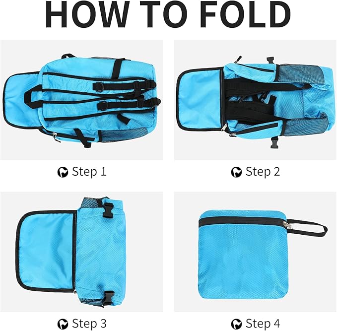 Small Hiking Backpack 35L Travel Lightweight Hiking Packable Daypack - Image 3