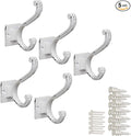 Claimed Corner Iron Scroll Coat Hooks by ClaimedCorner