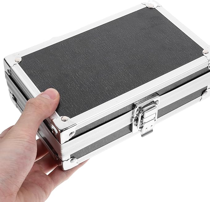 ERINGOGO Multi-Functional Aluminum Alloy Toolbox 4.3In Portable Small Tool - Image 3
