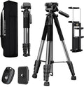 K&F CONCEPT Camera Tripod, Cellphone Clip by KFCONCEPT