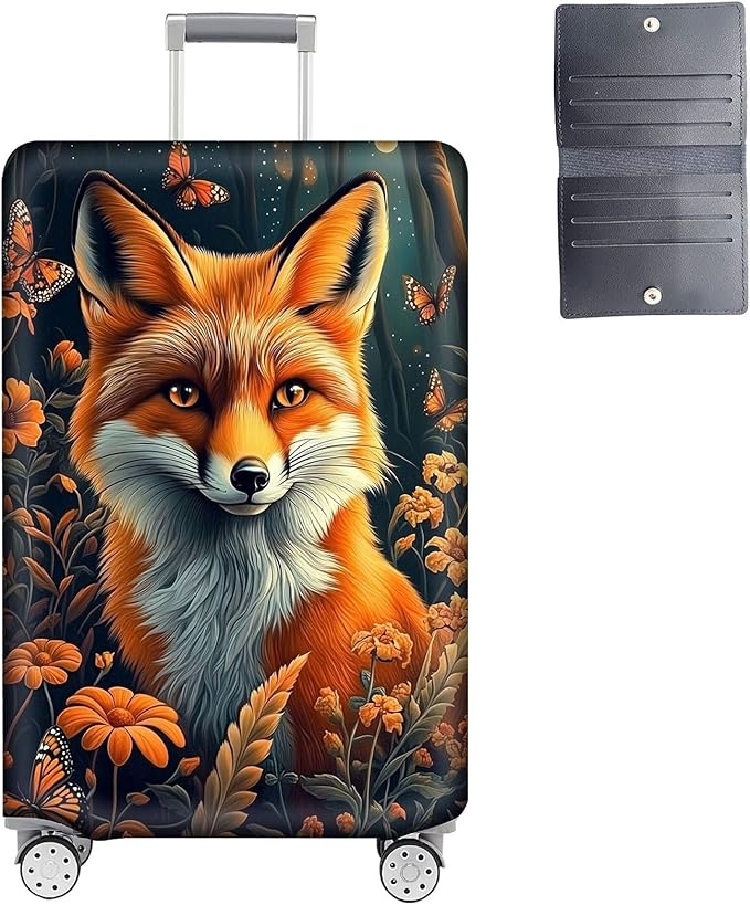 Luggage Cover Protector for 22-24 Inch Suitcases, TSA Approved Elastic Travel by Unknown
