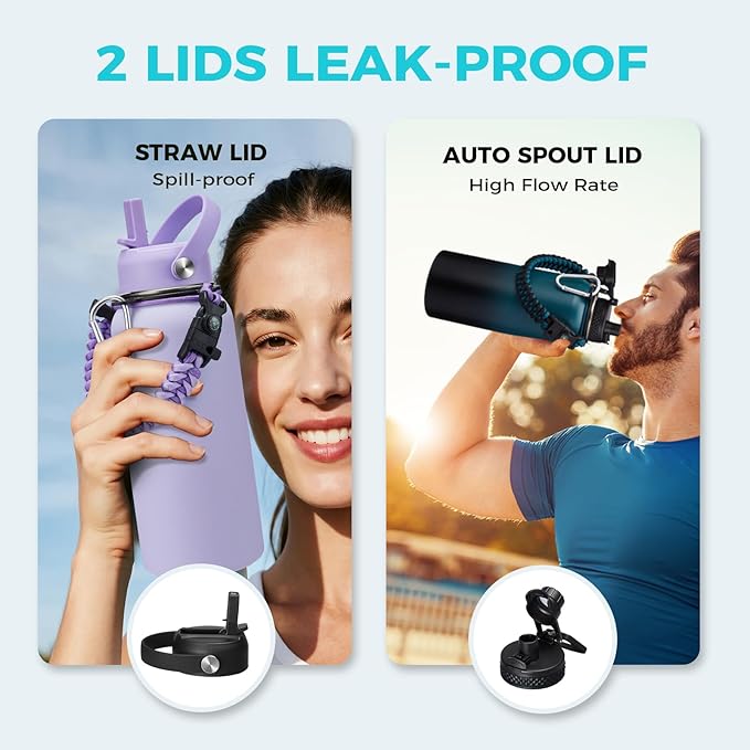 32 oz Insulated Water Bottle - Image 5