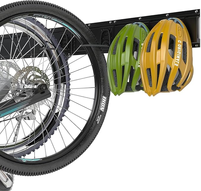 SMARTOLOGY Spare Bike Hook Hanger Rail Rack System - Image 2