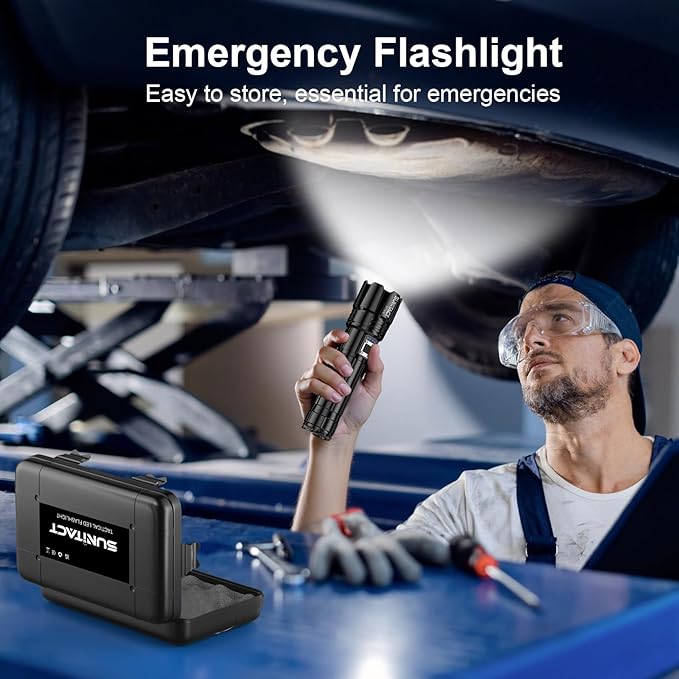 Sunitact Flashlights High Lumens Rechargeable - Image 9