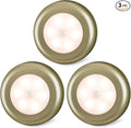 STAR-SPANGLED 3 Pack 2.8” Motion Sensor Lights Indoor AAA Battery Operated by STAR-SPANGLED