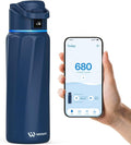 BOOST Smart Water Bottle with Reminder & Tracker, Double Wall Vacuum Insulated by WATERH