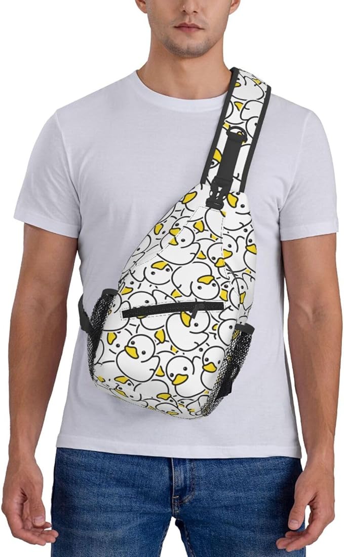 Cute Duck Sling Bag For Women Men Fashion Duck Backpack Crossbody Shoulder Bag - Image 7
