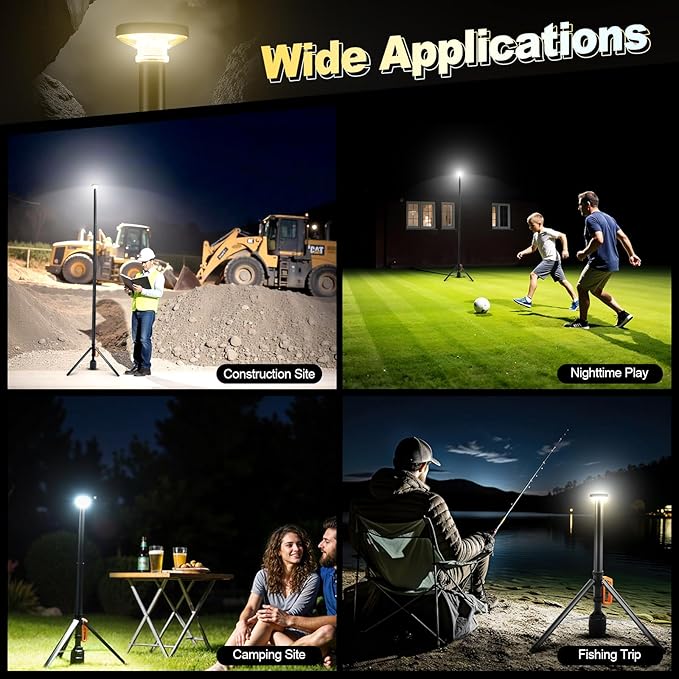 SYLSTAR 360° Rechargeable Work Light - Image 9