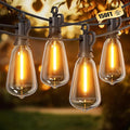 Brightown Outdoor String Lights, 150FT 47+2 LED ST38 LED Patio Lights by Brightown
