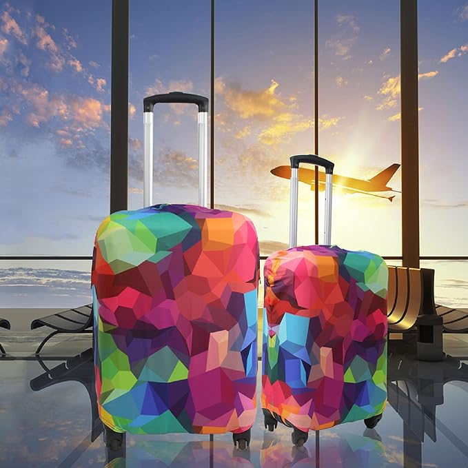 Explore Land Travel Luggage Cover Suitcase Protector Fits 23-26 Inch Case - Image 7