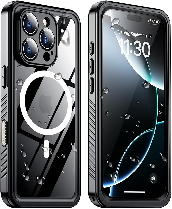 2025 New Designed for iPhone 16 Pro Case Waterproof, Phone Case for iPhone 16 by Red2Fire
