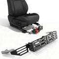 Trumgeta Truck Seat Brackets Storage Basket Molle Panel Organizer Fit by TRUMGETA