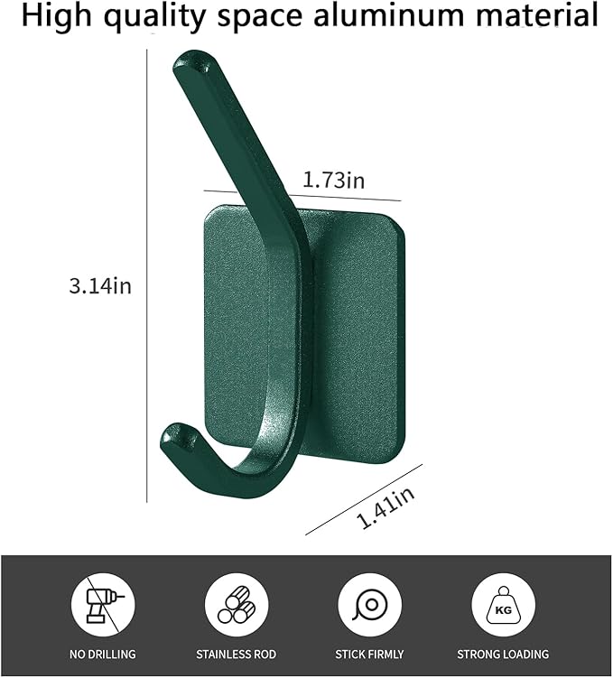 Paoli Heavy Duty Self Adhesive Hooks - Image 2