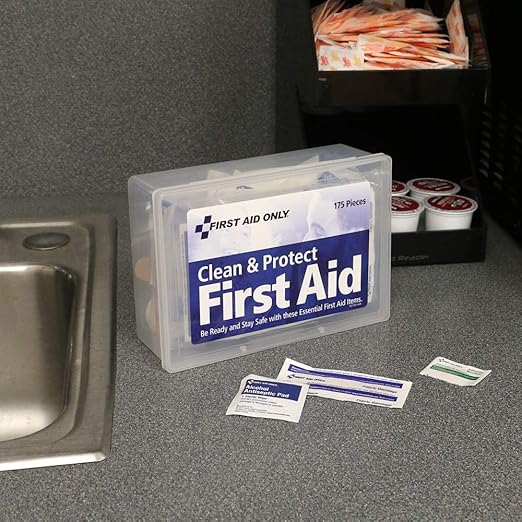 First Aid Only 59695 Clean & Protect Everyday Emergency First Aid Kit - Image 4