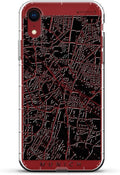 Munich Streets Map | Luxendary Air Series Clear Silicone Case by Unknown