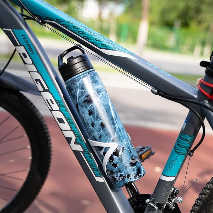 Konokyo 18 oz Insulated Water Bottle Stainless Steel Sport Bottles - Image 6