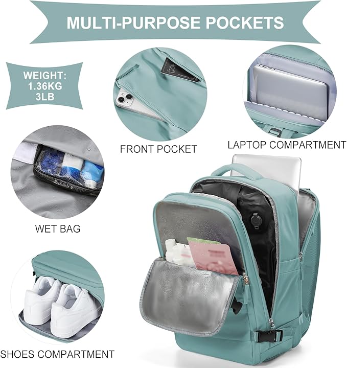 coowoz Vacuum Backpack Travel - Image 5