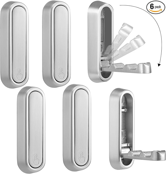 Dntorx Folding Coat Hooks by Dntorx
