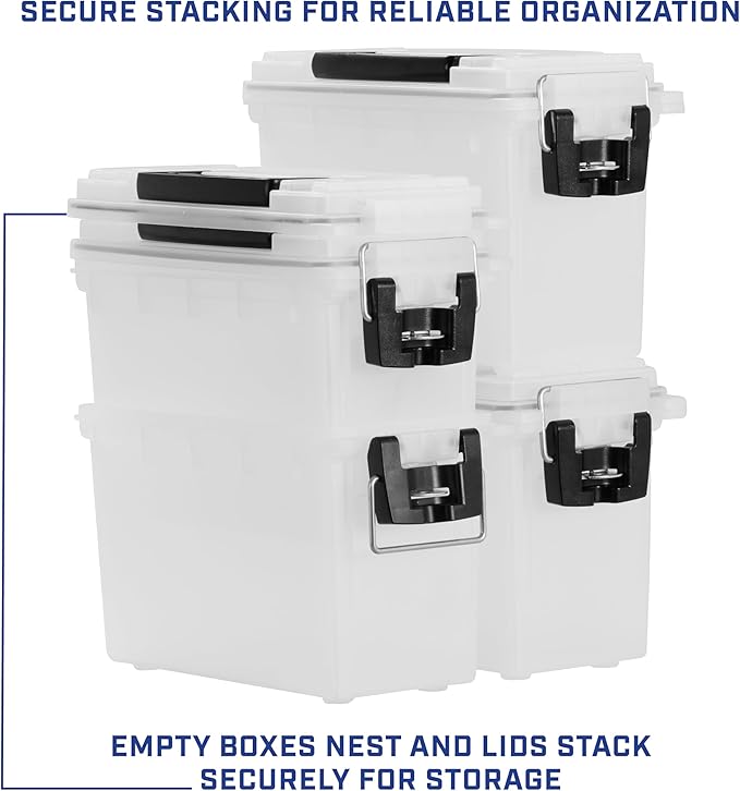 Sheffield 12758 4-Pack Ammo Storage Box, Mothers Day Gifts, .30 Cal Field Boxes - Image 5