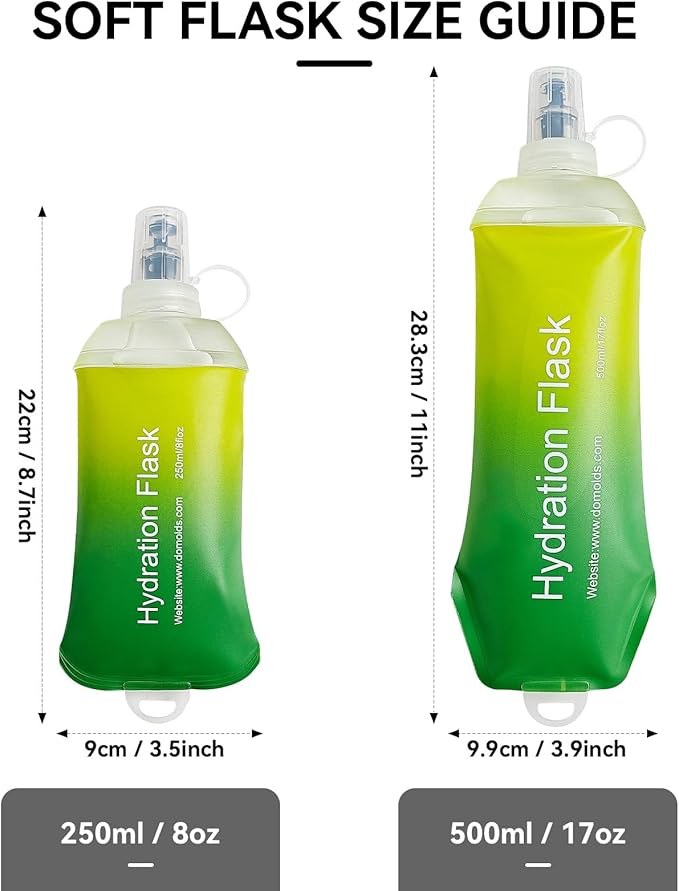 500ml Soft Flask Soft Water Bottle - Image 2