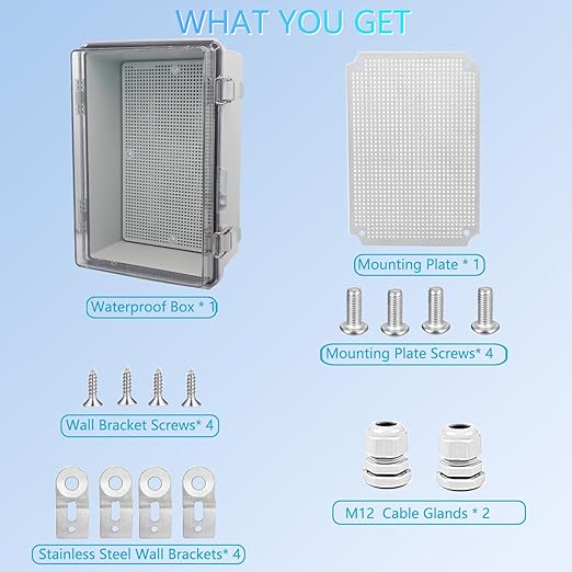 IP67 Waterproof Junction Box, ABS Plastic Electrical Enclosure - Image 7