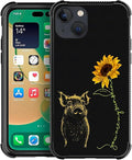 for iPhone 14 Plus Case, Pig Sunflower Yellow Sunshine Pattern Made of Soft by FKBRCL4U