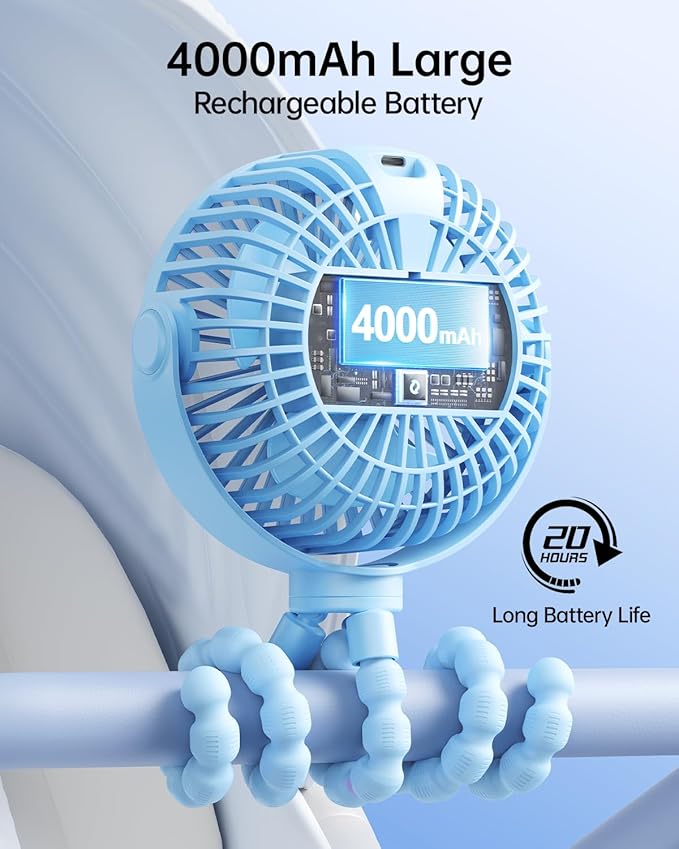 SWEETFULL Portable Stroller Fan - Image 5