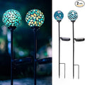 VCUTEKA Solar Lights Outdoor Decorative, Mosaic Solar Garden Light Waterpoof by VCUTEKA